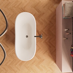 Frank Акриловая ванна 170х75 F6104 white/red – фотография-3